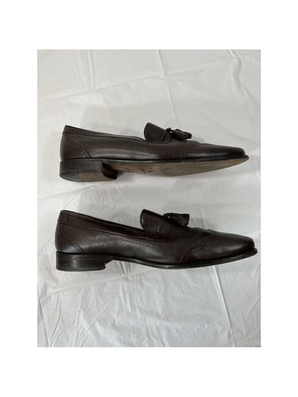 Mezlan Nicholas Tassel Loafers Brown Leather Nicholas Men's 11 M spain